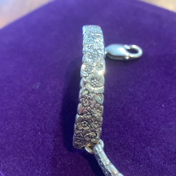 Spoon bracelet sterling with lobster claw clasp - Picture 3 of 3